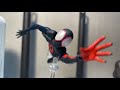 Spiderman across the spider verse style stop motion test