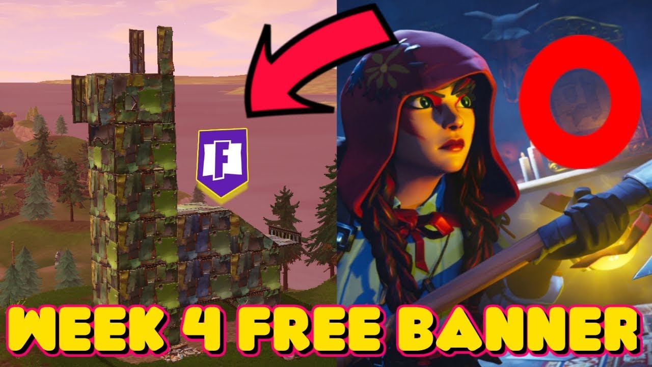 Fortnite week 4 free banner