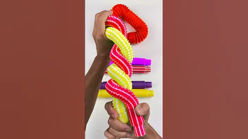 Creation Pop Tube ASMR Crunchy Sounds DIY Diy Satisfyingvideos Relaxing Oddasmr Poptubesounds 