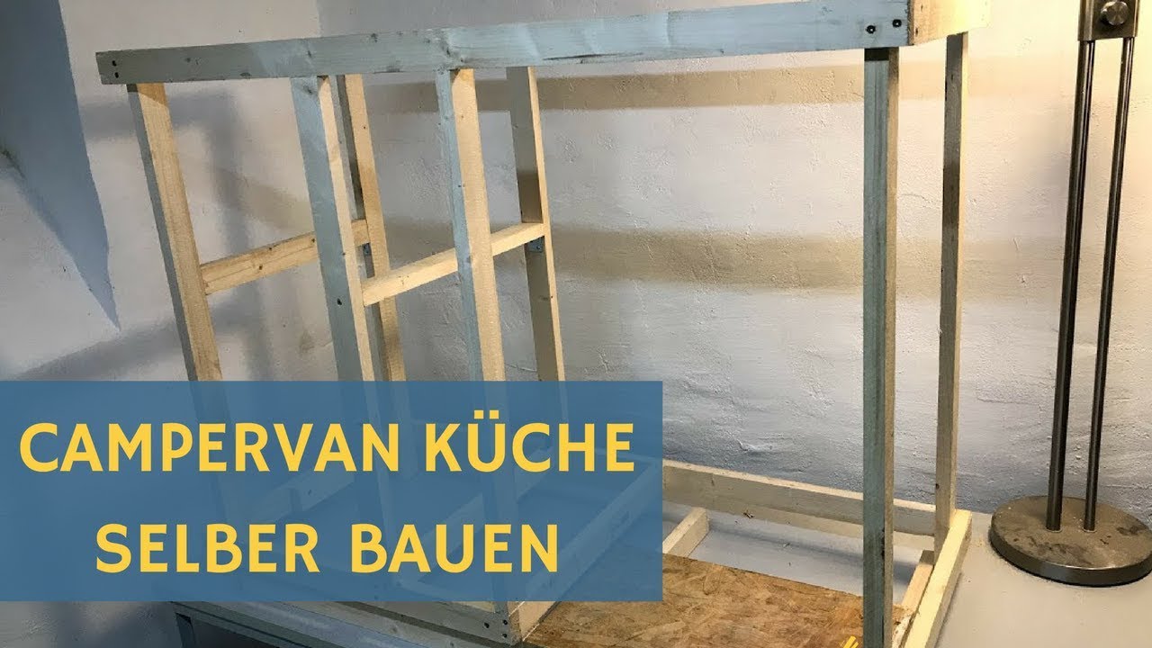 New Wohnmobil Küche selbst bauen - Sprinter Campervan