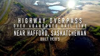 Abandoned Saskatchewan - Highway 40 Overpass Near Hafford, Sk