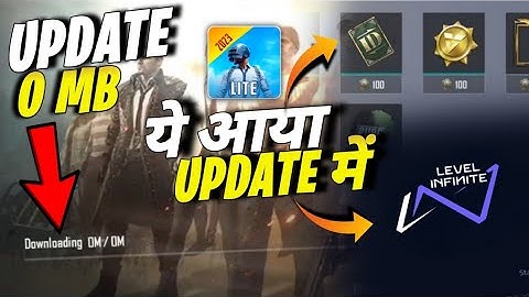 OMG😱| 0 MB Update में ये आया | PUBG Lite New Update Today Features | Gameplay | Live | Crash Fix