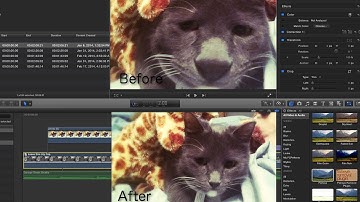 How to remove Fisheye effect using FCP