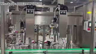 Full Automatic Trigger Spray Bottles Caps Feeding Screw Capping Machine