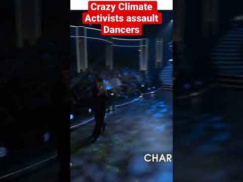 Crazy Climate Activists assaults Swedish Let’s Dance