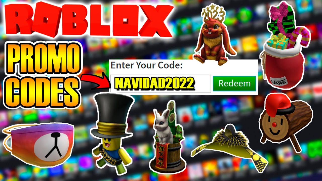 ROBLOX  Promocodes (Diciembre 2023): Todos los códigos y recompensas