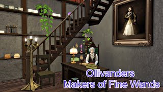 The Sims 4 | Speed Build - Ollivanders Wand Shop (Part 2) Harry Potter