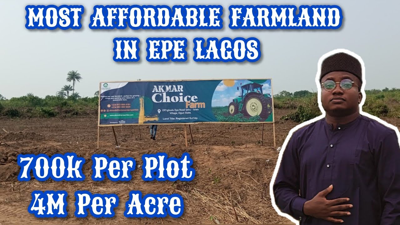 Most Affordable Farmland For Sale In Epe Lagos Nigeria Close To Lagos Food And Logistics Hub