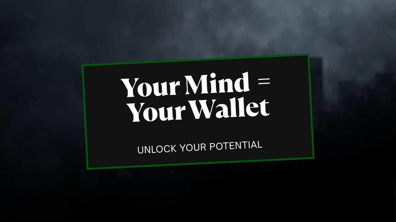 The Psychology of Money (How Your Mind Controls Your Wallet) - YouTube