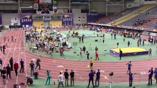 UNI track and field at MVC Championships wide shot