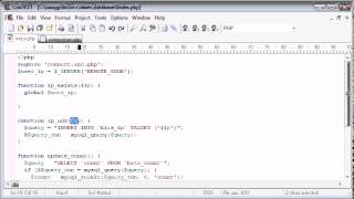 Beginner PHP Tutorial   125   Creating a Database Hit Counter Part 3