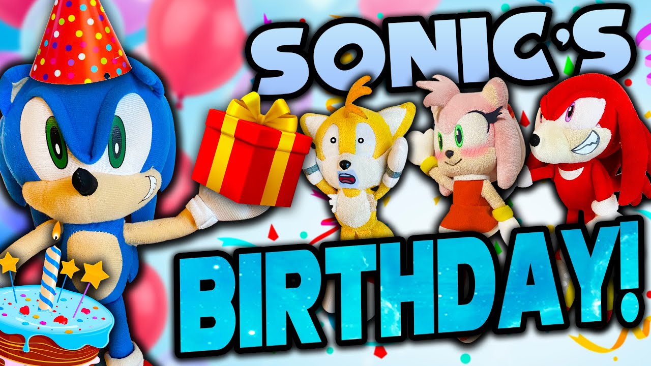 🎉🎂 ¡ Feliz Cumpleaños Sonic ! 🎂🎉