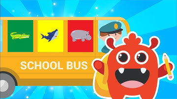 Con gì đây, BingGo và bé học Tiếng Anh các con vật Dưới Biển với Wheels on the bus - BingGo Leaders