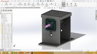 Watch This 3D Wood Shipper Come Alive! Step 2 : #solidworks #cadtutorials bring bearings to assembly