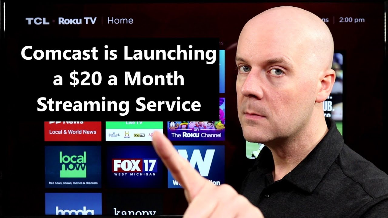 Comcast is Launching a $20 a Month Streaming Service with 40 Live Channels, Peacock, and More