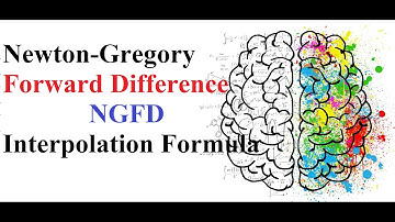 Newton-Gregory forward difference interpolation formula