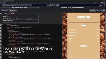 Learn Basic CSS by Building a Cafe Menu - Step 71