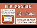 Hearth &amp; Story 3rd Grade Spelling Flip Through