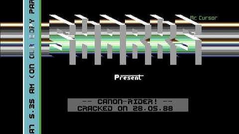 The Sharks Intro 8 ! Commodore 64 (C64)
