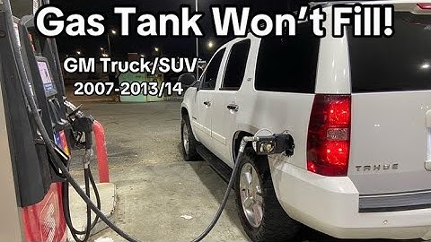 07-14’ Tahoe Gas Tank Wont Fill 🚫⛽️ WATCH BEFORE SPENDING MONEY💲💲