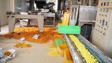 Cận cảnh xưởng sản xuất "bim bim bẩn" tại La Phù | Báo Tuổi trẻ Thủ đô