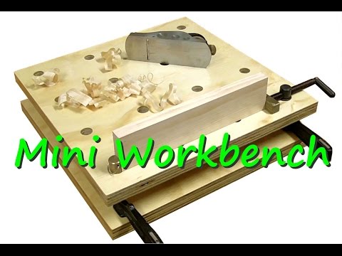 a mini workbench a great wood shop idea