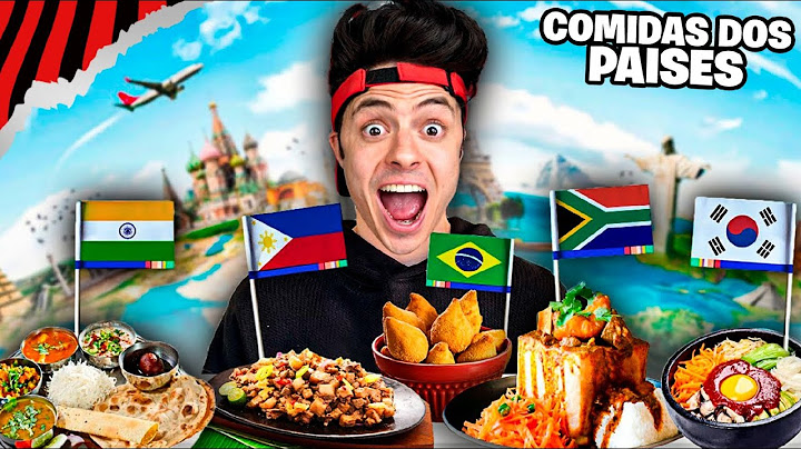 COMENDO AS COMIDAS MAIS FAMOSAS DO MUNDO TODO POR 24 HORAS!
