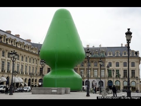 plug anal place vendome Paris Has Giant Butt Plug Art