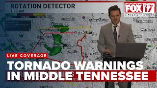 Tornado Warnings in Middle Tennessee & Southern Kentucky