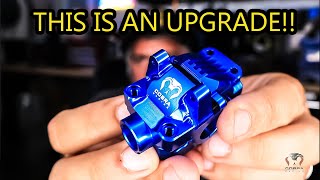 Beautiful Upgrade!  Cobra Racing's Aluminum Differential Housing for Traxxas Slash 4x4, Rustler, etc