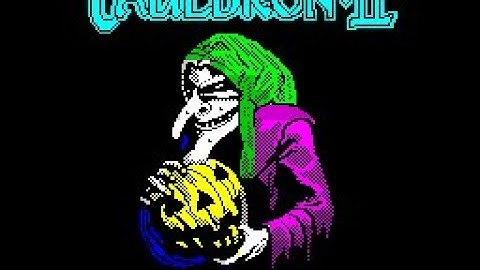 Cauldron II - The Pumpkin Strikes Back Review for the Sinclair ZX Spectrum by John Gage