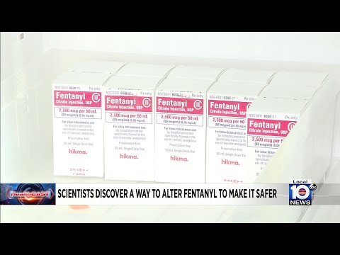 UF researchers discover way to make fentanyl safer 