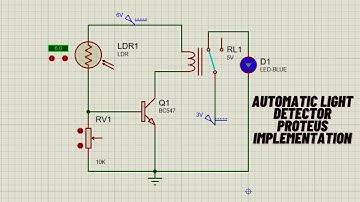 ldr sensor in proteus/Automatic Light Detector Proteus Implementation