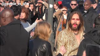 Jared Leto [House of Gucci] - Givenchy Fall Winter 2023/2024 fashion show in Paris - 02.03.2023