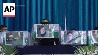 Farewell ceremony held in Tehran for late president Raisi