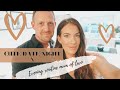 EVENING ROUTINE AND DATE NIGHT | PARENTS NIGHT IN | CUTE DATE NIGHT