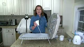 HoMedics PerfectSteam 2-in-1 Garment Steamer & Iron on QVC