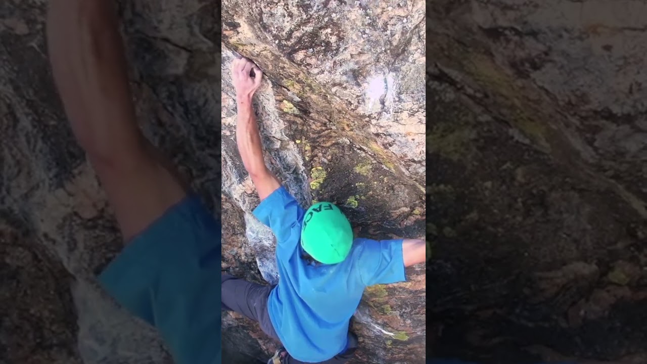 Daniel Woods sending Ice Knife Sit V16 #climbing #climb #bouldering