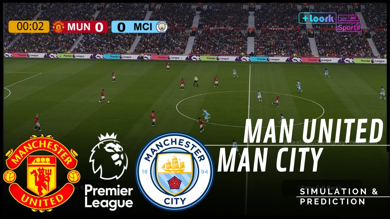 Manchester United  vs. Manchester City | Premier League 2025-2026 | Full Match Simulation/Prediction