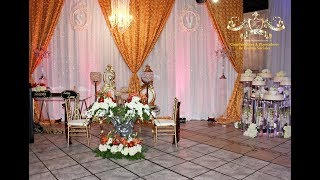 FAOS EVENTS DECORACION DE BODA ELEGANTE COLOR DORADO