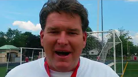 Hartley football coach Brad Burchfield talks about...