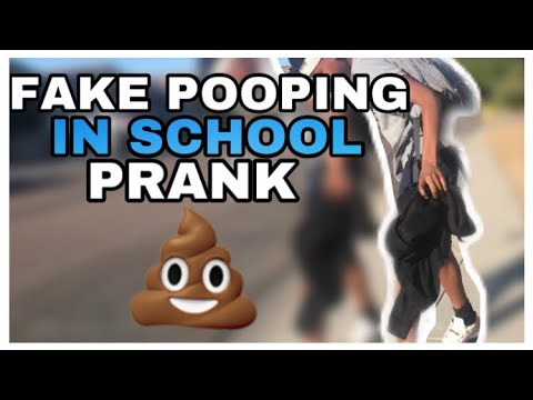 grwm-|-fake-pooping-in-school💩😂-!!-prank
