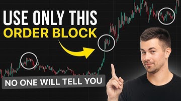 THE ONLY ORDER BLOCK You NEED To KNOW! SMART MONEY CONCEPTS / SMC