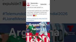 La mala leche de Telemundo, el canal hispano..Esto publican los enfermos#haters #argentina #shorts