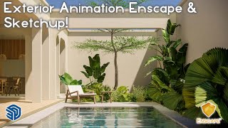 Tutorial Exterior Animation Enscape | Enscape 3.4