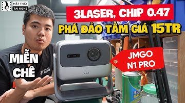 JMGO N1 pro, giá 30tr thì đừng mua nhưng giá chỉ còn 16tr thì lại quá ngon ae ạ, 3Laser độ sáng cao