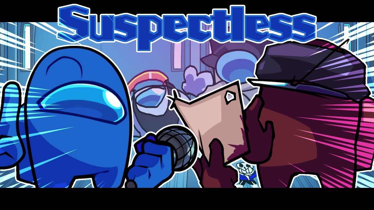 Suspectless / Sussus Bloogus but Maroon sings it! (FNF Cover + FLP)