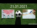 Football Predictions Today(21.01.2021)Double Chance Bet ...