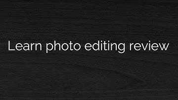 Learn photo editing review - Best photoshop tutorials for beginners - 1080p HD