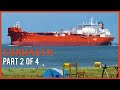 Spectacular day of ship spotting at cuxhaven port  part 2  4k